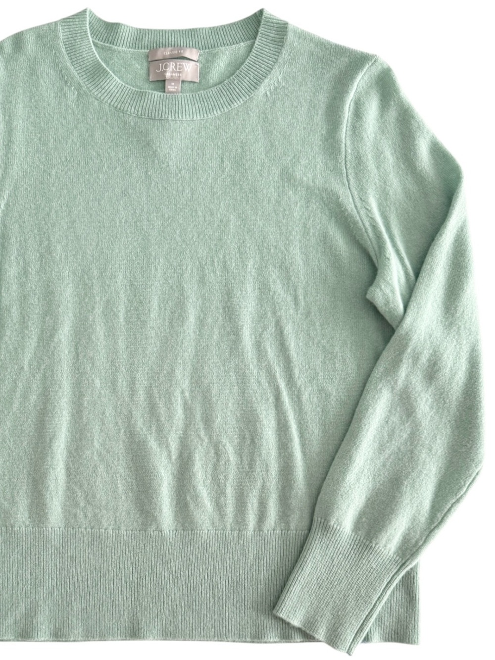 J. Crew Cashmere classic-fit crewneck sweater - Picture 7 of 16